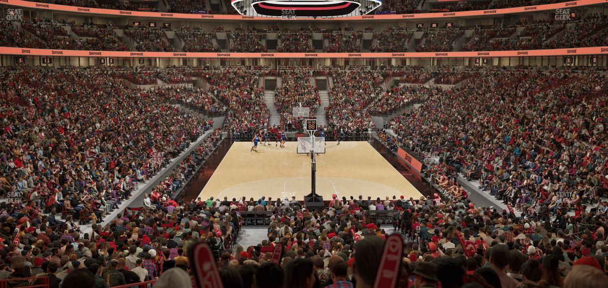 United Center - Section Level I Suite 16 Seat View