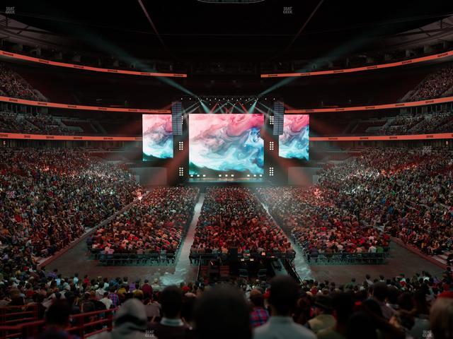 United Center - Section Level I Suite 16 Seat View United Center - Section Level I Suite 16 Seat View