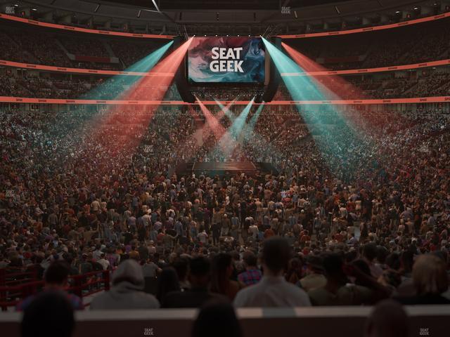 United Center - Section Level I Suite 16 Seat View