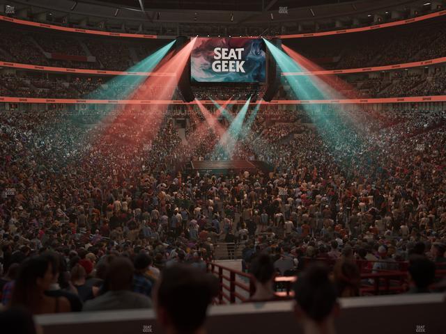 United Center - Section Level I Suite 17 Seat View