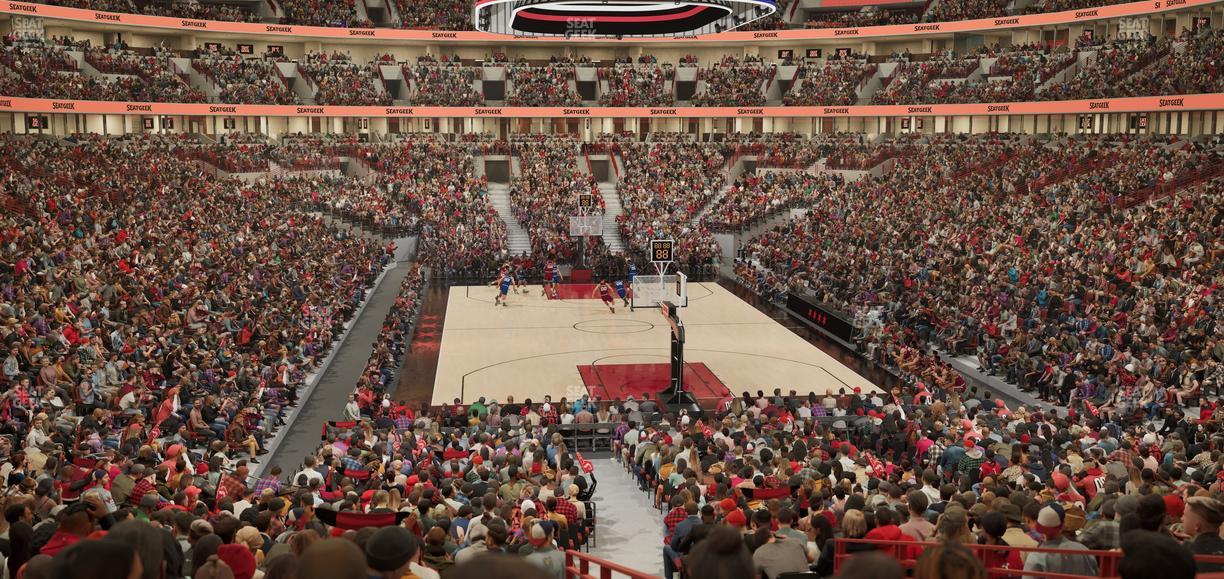 United Center - Section Level I Suite 17 Seat View