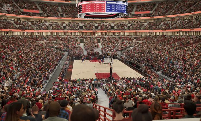 United Center - Section Level I Suite 17 Seat View