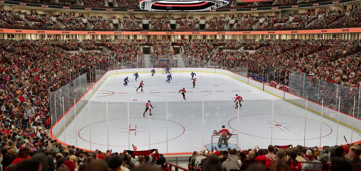 United Center - Section Level I Suite 17 Seat View