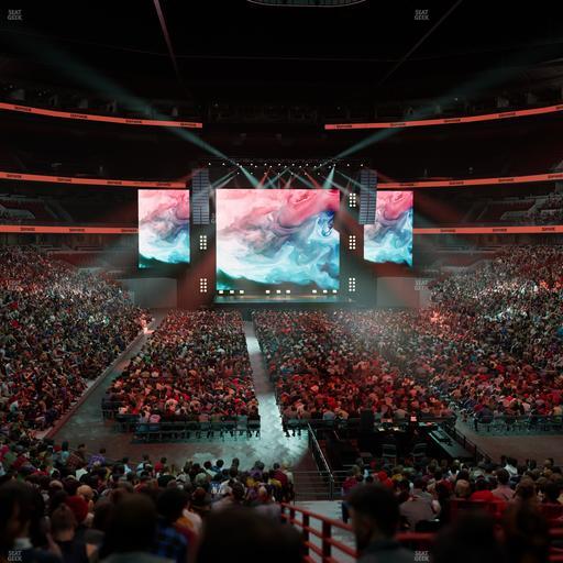 United Center - Section Level I Suite 17 Seat View