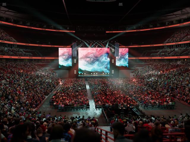 United Center - Section Level I Suite 17 Seat View United Center - Section Level I Suite 17 Seat View