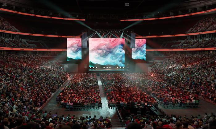 United Center - Section Level I Suite 17 Seat View