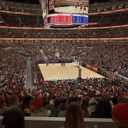 United Center - Section Level I Suite 18 Seat View