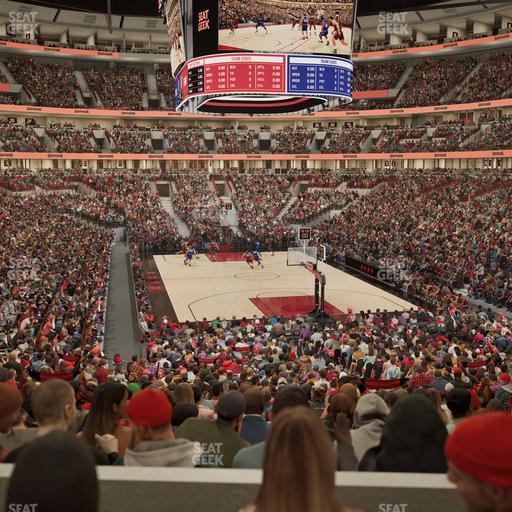 United Center - Section Level I Suite 18 Seat View