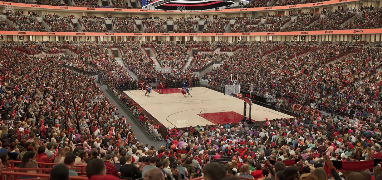 United Center - Section Level I Suite 19 Seat View