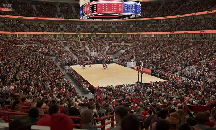 United Center - Section Level I Suite 19 Seat View