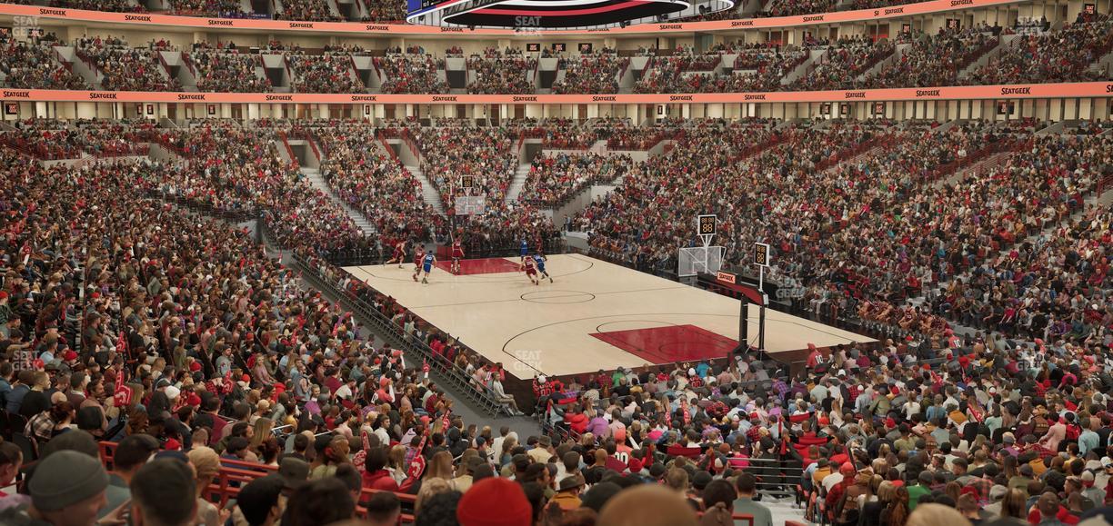 United Center - Section Level I Suite 20 Seat View