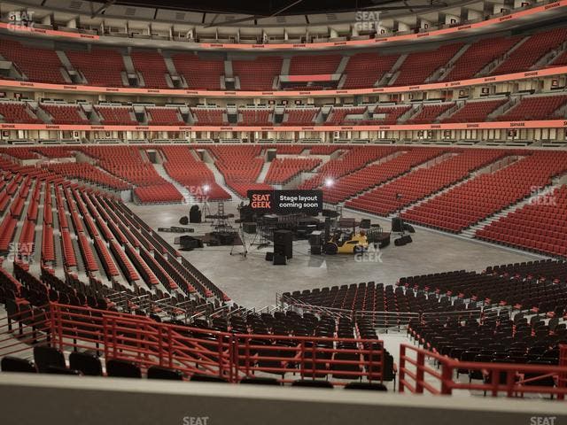 United Center - Section Level I Suite 20 Seat View