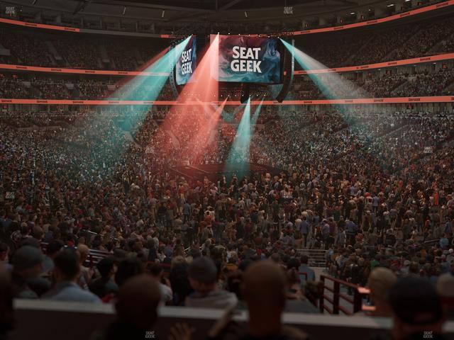 United Center - Section Level I Suite 20 Seat View