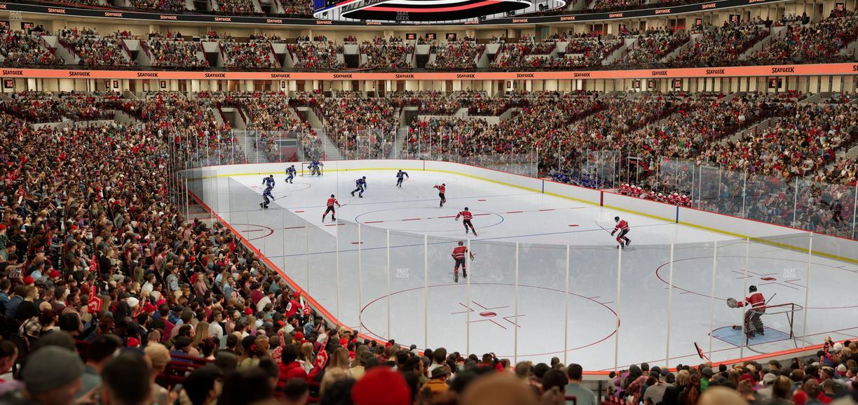 United Center - Section Level I Suite 20 Seat View