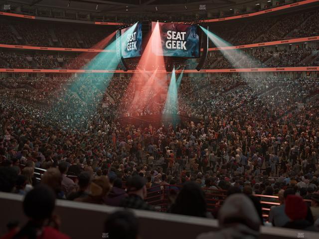 United Center - Section Level I Suite 21 Seat View