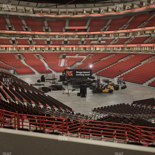 United Center - Section Level I Suite 21 Seat View