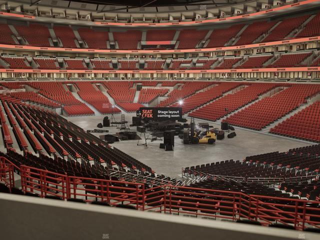 United Center - Section Level I Suite 21 Seat View United Center - Section Level I Suite 21 Seat View