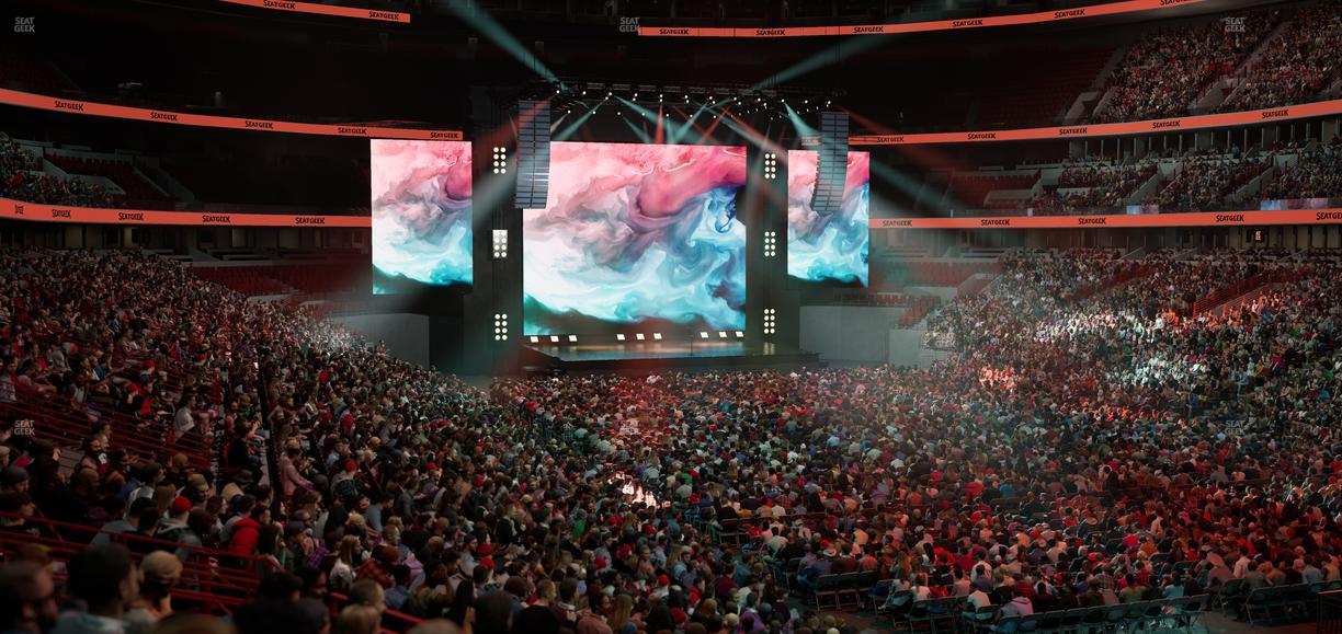 United Center - Section Level I Suite 21 Seat View