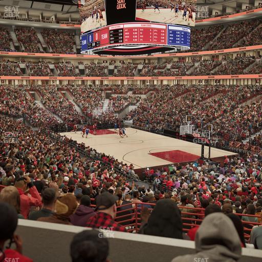 United Center - Section Level I Suite 21 Seat View