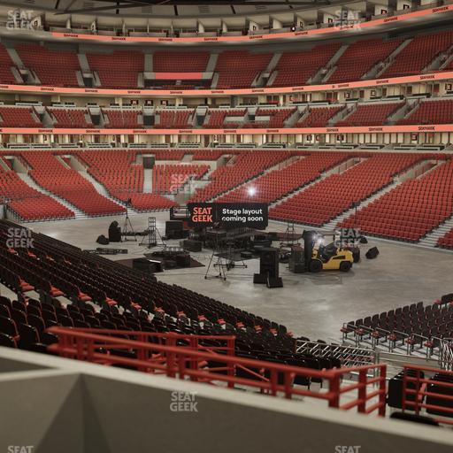 United Center - Section Level I Suite 22 Seat View