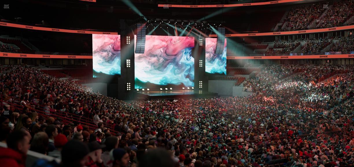 United Center - Section Level I Suite 22 Seat View