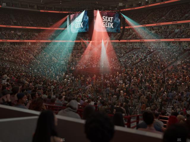 United Center - Section Level I Suite 22 Seat View