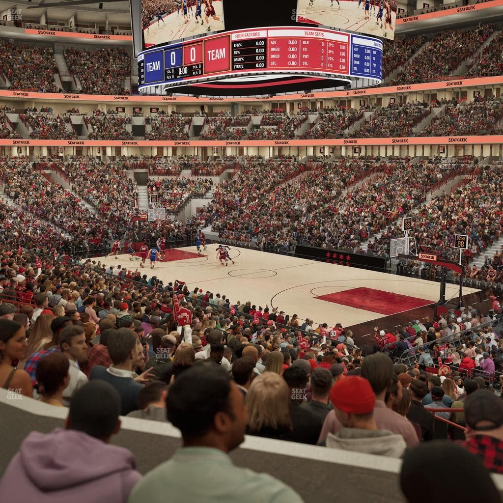 United Center - Section Level I Suite 23 Seat View