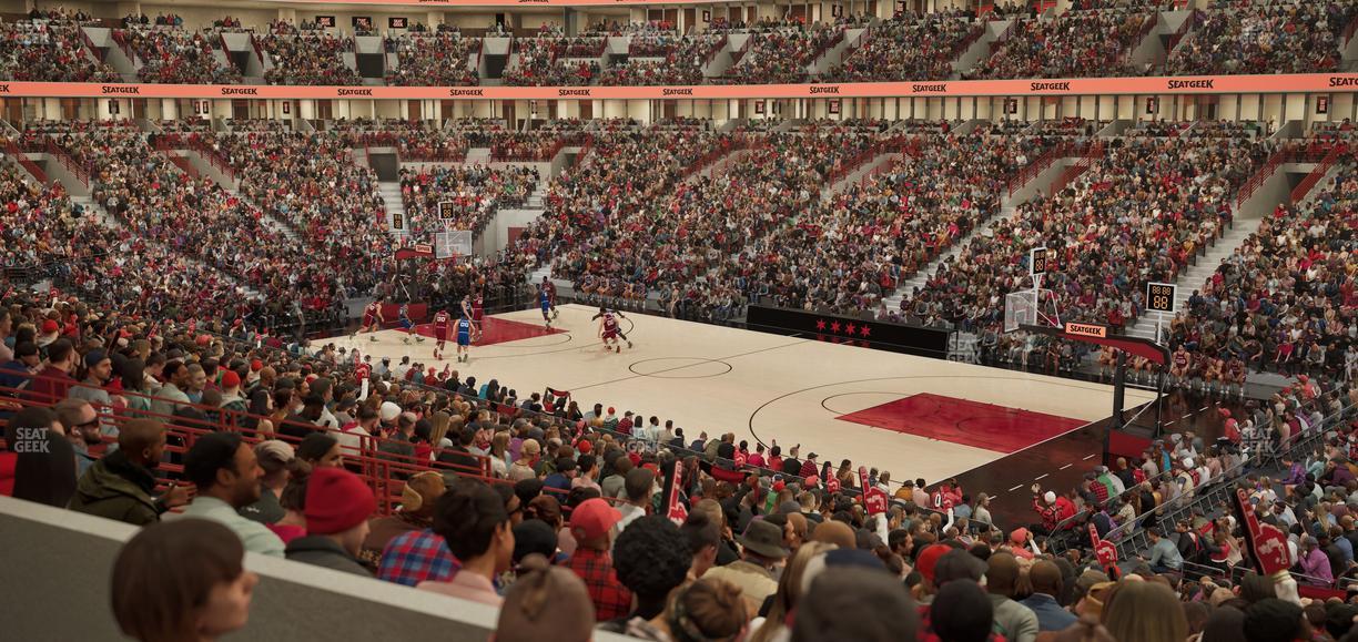 United Center - Section Level I Suite 24 Seat View