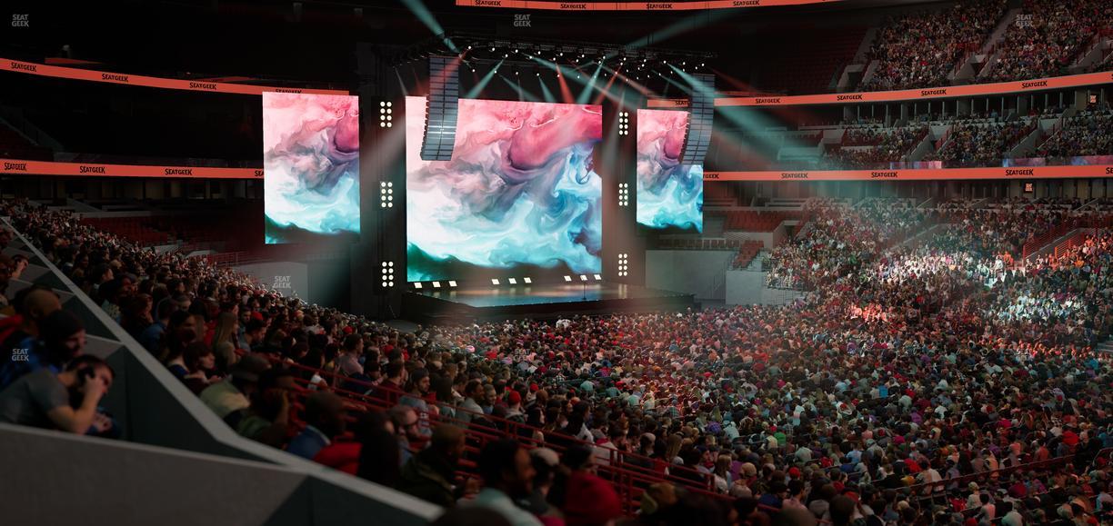 United Center - Section Level I Suite 24 Seat View
