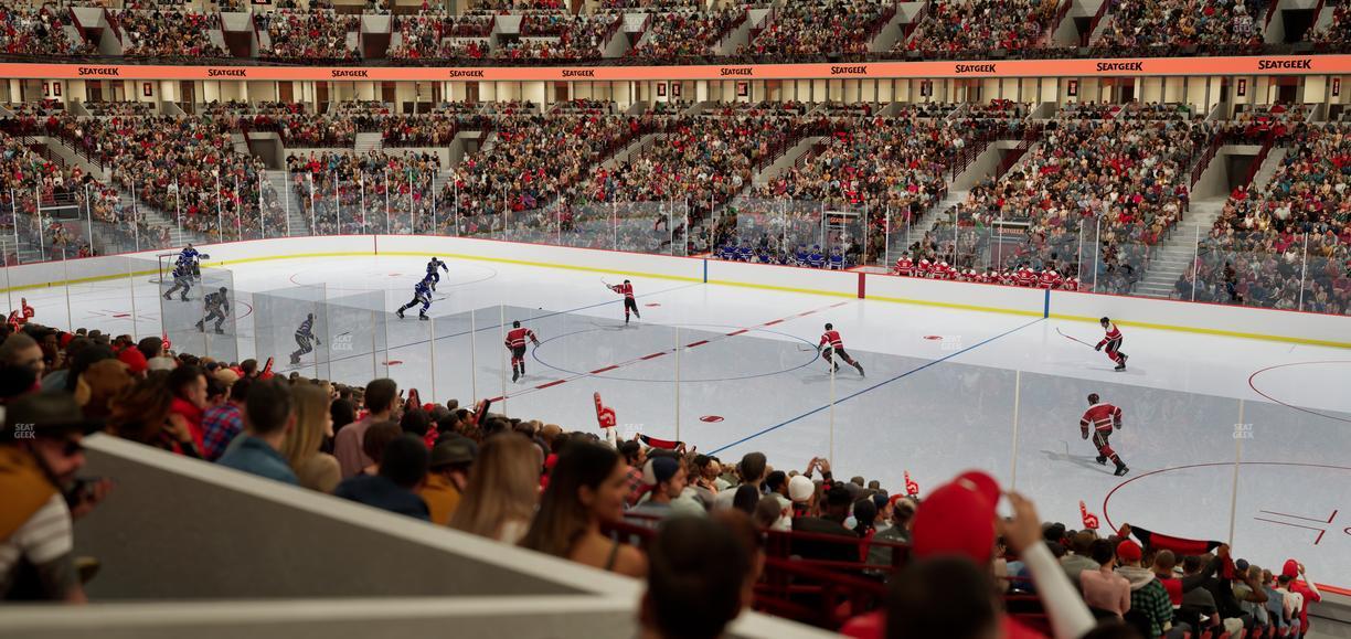 United Center - Section Level I Suite 25 Seat View