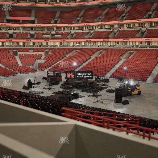 United Center - Section Level I Suite 25 Seat View