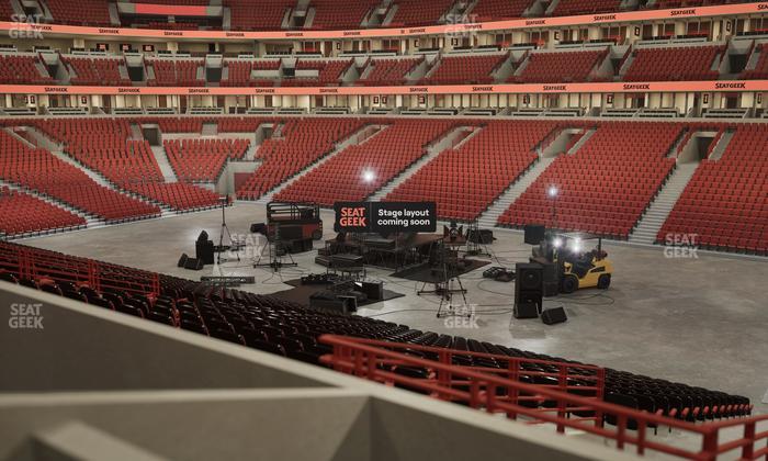 United Center - Section Level I Suite 25 Seat View