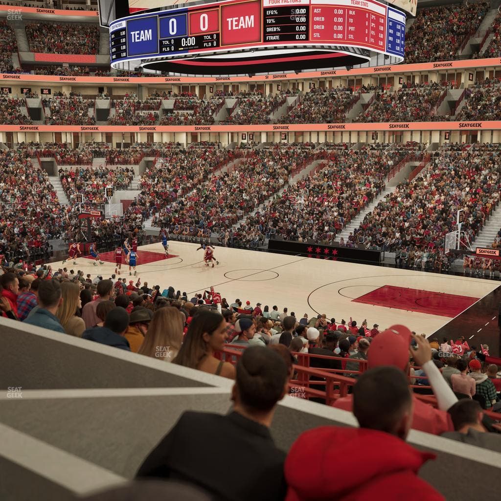 United Center - Section Level I Suite 25 Seat View