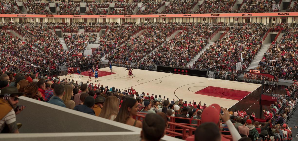 United Center - Section Level I Suite 25 Seat View