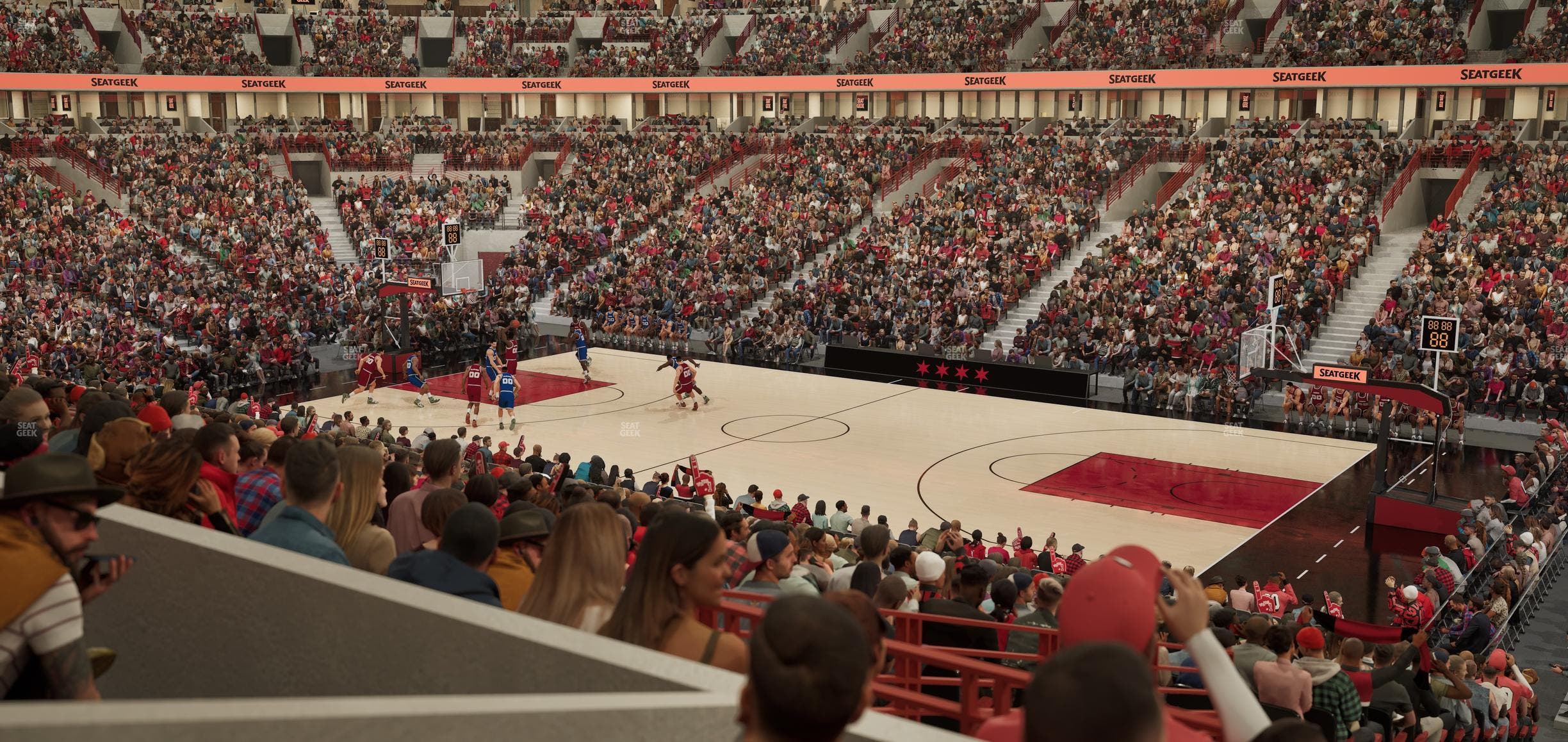 United Center - Section Level I Suite 25 Seat View