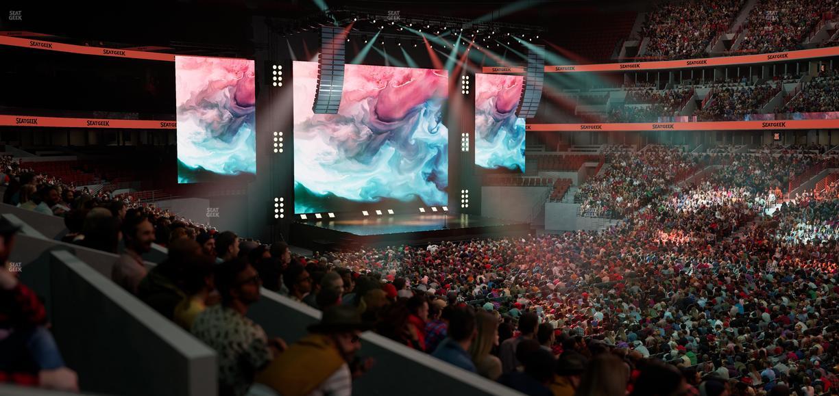 United Center - Section Level I Suite 25 Seat View