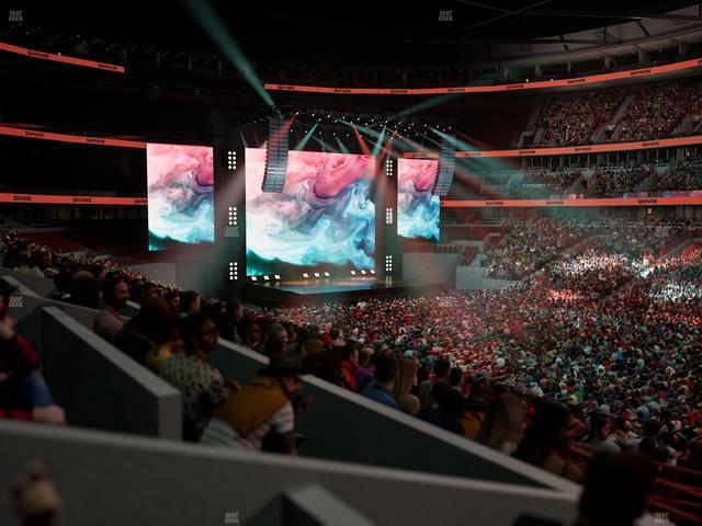 United Center - Section Level I Suite 25 Seat View United Center - Section Level I Suite 25 Seat View