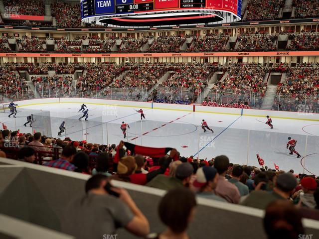 United Center - Section Level I Suite 27 Seat View