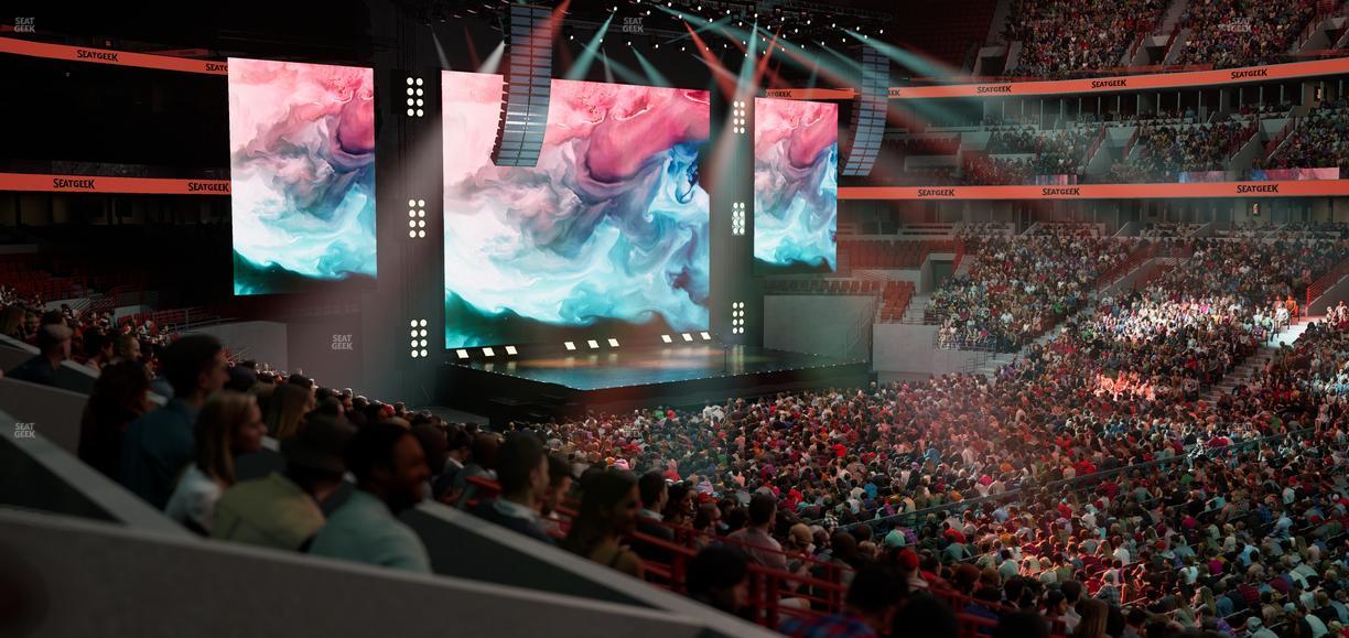 United Center - Section Level I Suite 27 Seat View