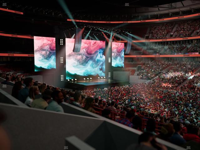 United Center - Section Level I Suite 27 Seat View United Center - Section Level I Suite 27 Seat View