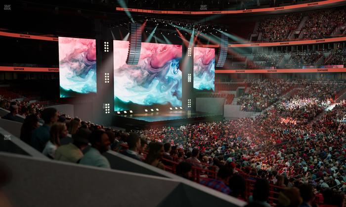 United Center - Section Level I Suite 27 Seat View