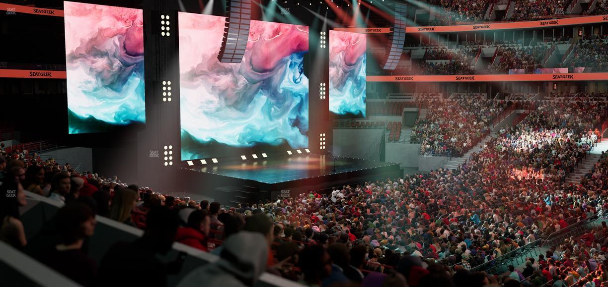 United Center - Section Level I Suite 29 Seat View