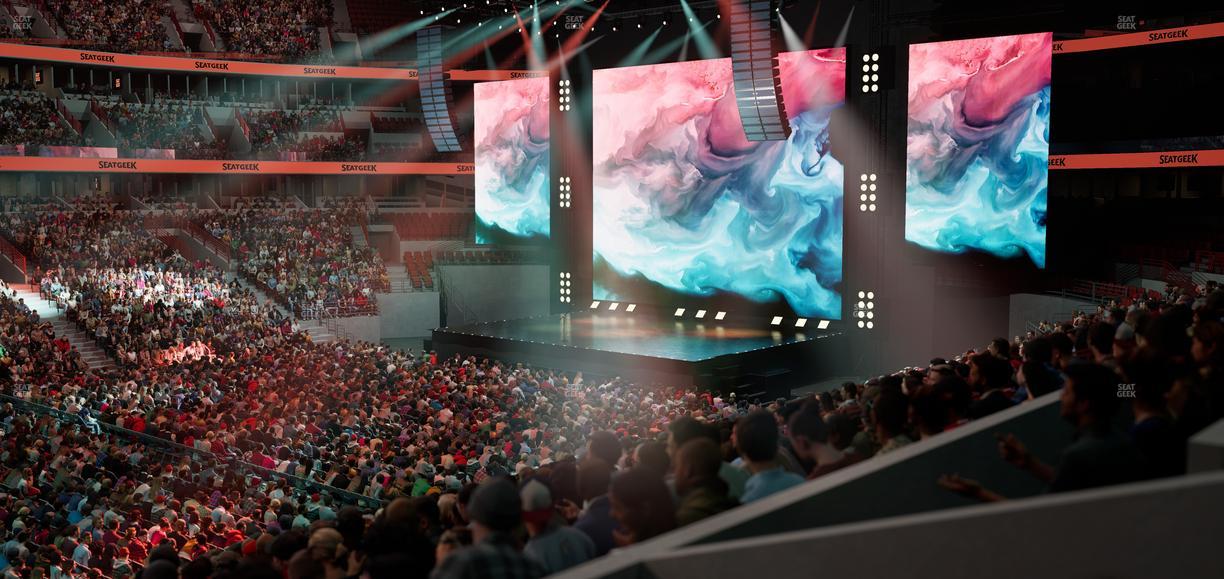 United Center - Section Level I Suite 3 Seat View