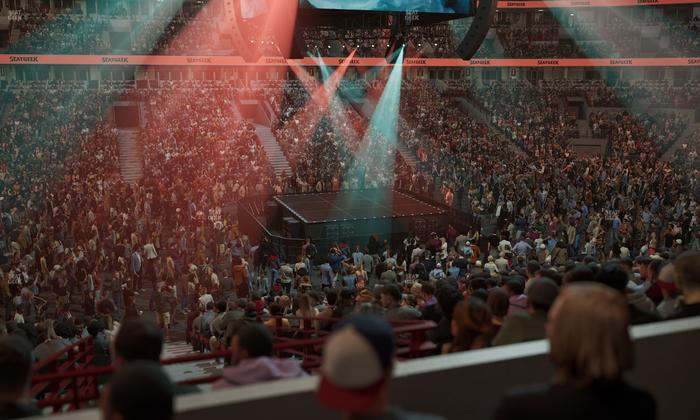 United Center - Section Level I Suite 33 Seat View