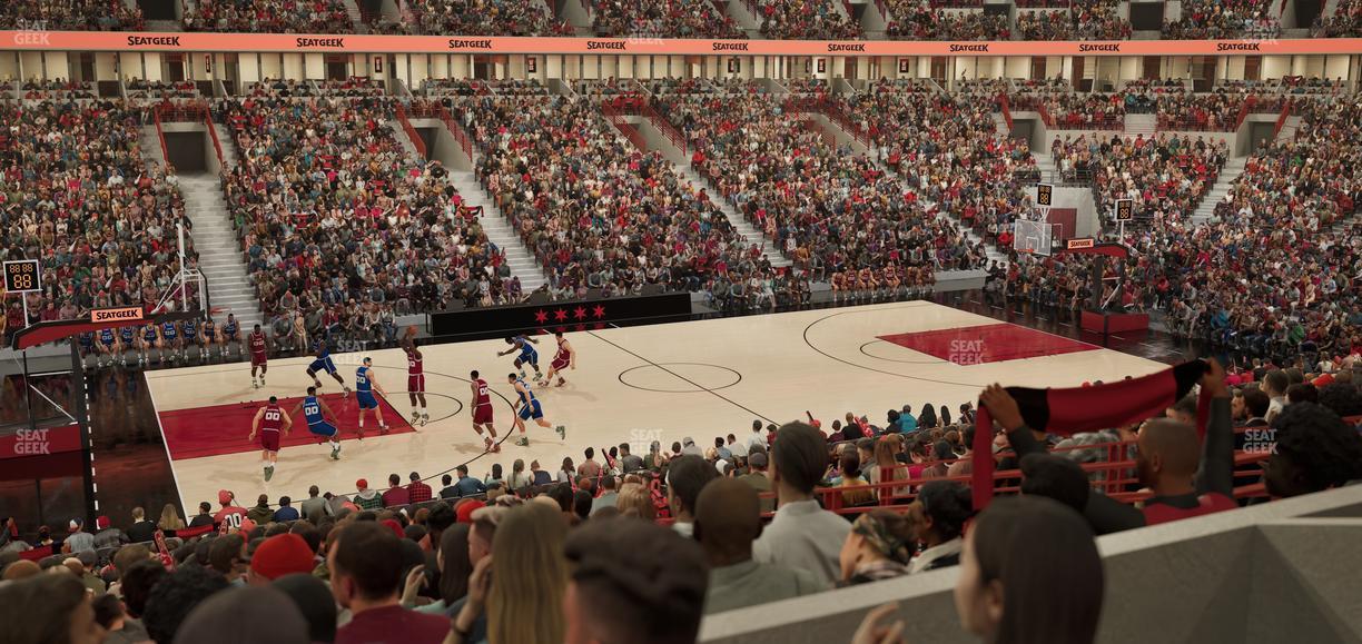 United Center - Section Level I Suite 34 Seat View