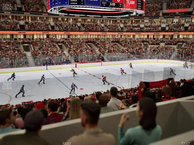 United Center - Section Level I Suite 34 Seat View