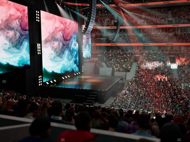 United Center - Section Level I Suite 34 Seat View United Center - Section Level I Suite 34 Seat View