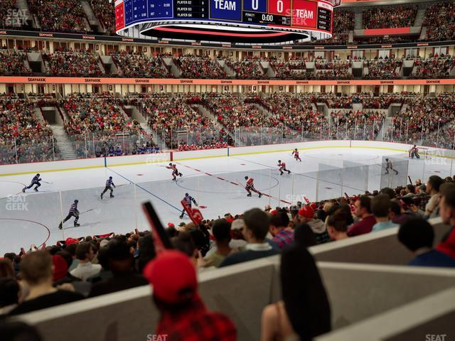 United Center - Section Level I Suite 35 Seat View