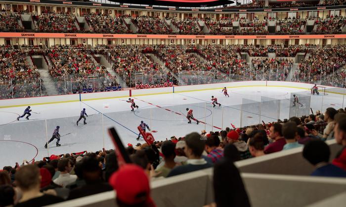 United Center - Section Level I Suite 35 Seat View