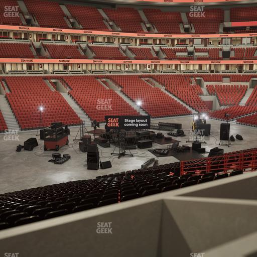 United Center - Section Level I Suite 35 Seat View